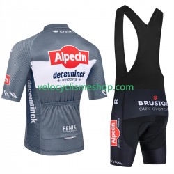 Tenue Maillot + Cuissard à Bretelles equipe pro alpecin deceuninck 2025 Hommes