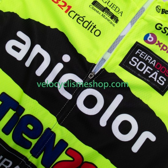 Tenue Maillot + Cuissard à Bretelles equipe pro anicolor tien 21 2025 Hommes