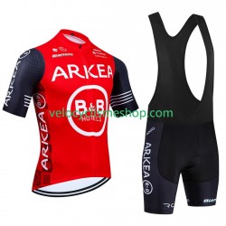 Tenue Maillot + Cuissard à Bretelles equipe pro arkea bb hotels 2025 Hommes