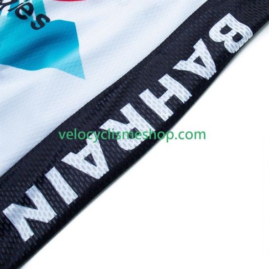 Tenue Maillot + Cuissard à Bretelles equipe pro bahrain victorious 2025 Hommes