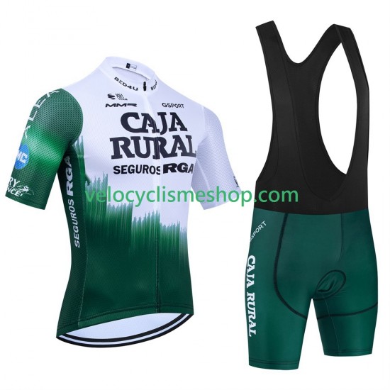 Tenue Maillot + Cuissard à Bretelles equipe pro caja rural seguros rga 2025 Hommes