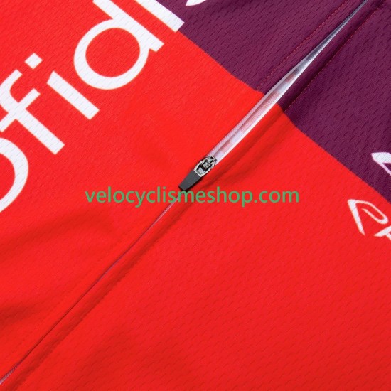 Tenue Maillot + Cuissard à Bretelles equipe pro cofidis 2025 Hommes