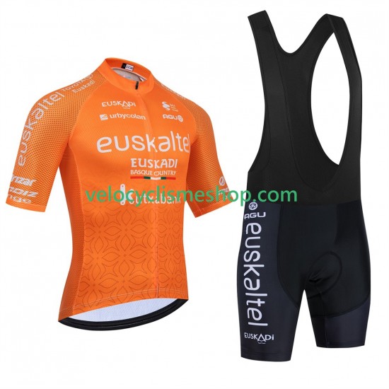 Tenue Maillot + Cuissard à Bretelles equipe pro euskaltel euskadi 2025 Hommes