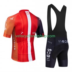 Tenue Maillot + Cuissard à Bretelles equipe pro ineos grenadier 2025 Hommes