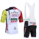 Tenue Maillot + Cuissard à Bretelles equipe pro intermarche wanty 2025 Hommes
