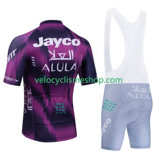 Tenue Maillot + Cuissard à Bretelles equipe pro jayco alula 2025 Hommes