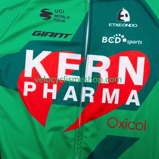 Tenue Maillot + Cuissard à Bretelles equipe pro kern pharma 2025 Hommes