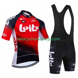 Tenue Maillot + Cuissard à Bretelles equipe pro lotto 2025 Hommes