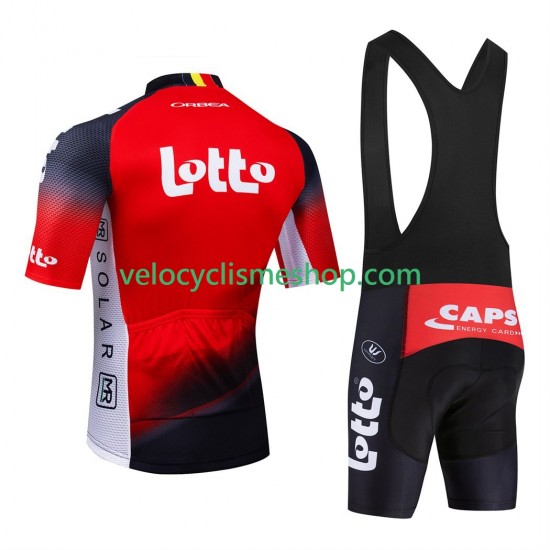 Tenue Maillot + Cuissard à Bretelles equipe pro lotto 2025 Hommes