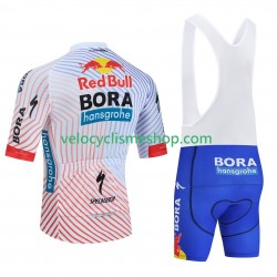 Tenue Maillot + Cuissard à Bretelles equipe pro red bull bora hansgrohe tour de france 2025 Hommes