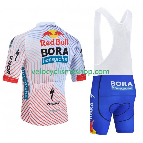 Tenue Maillot + Cuissard à Bretelles equipe pro red bull bora hansgrohe tour de france 2025 Hommes
