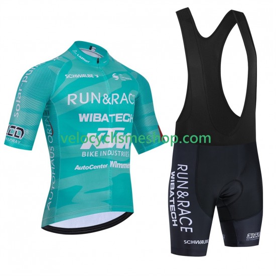 Tenue Maillot + Cuissard à Bretelles equipe pro santic wibatech ktm 2025 Hommes