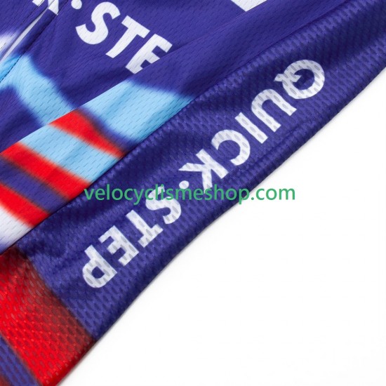Tenue Maillot + Cuissard à Bretelles equipe pro soudal quick step 2025 Hommes
