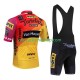 Tenue Maillot + Cuissard à Bretelles equipe pro tarteletto isorex 2025 Hommes