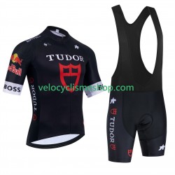 Tenue Maillot + Cuissard à Bretelles equipe pro tudor 2025 Hommes