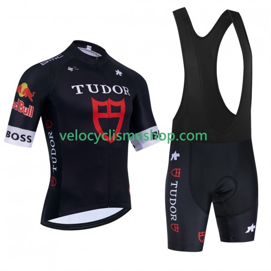 Tenue Maillot + Cuissard à Bretelles equipe pro tudor 2025 Hommes