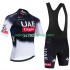 Tenue Maillot + Cuissard à Bretelles equipe pro uae team emirates 2025 Hommes N001