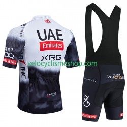 Tenue Maillot + Cuissard à Bretelles equipe pro uae team emirates 2025 Hommes
