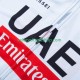 Tenue Maillot + Cuissard à Bretelles equipe pro uae team emirates 2025 Hommes