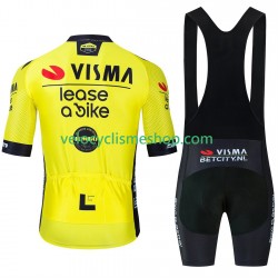 Tenue Maillot + Cuissard à Bretelles equipe pro visma lease a bike 2025 Hommes