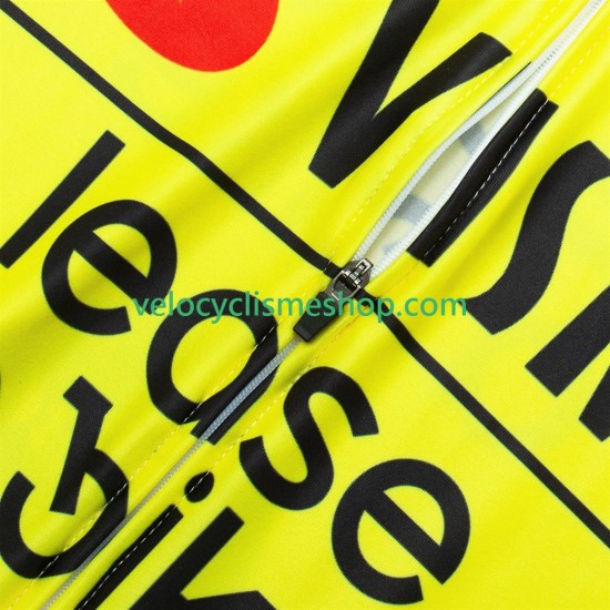 Tenue Maillot + Cuissard à Bretelles equipe pro visma lease a bike 2025 Hommes