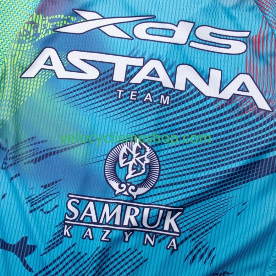 Tenue Maillot + Cuissard à Bretelles equipe pro xds astana 2025 Hommes