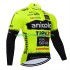 Maillot Cyclisme Manches Longues equipe pro anicolor tien 21 2025 Hommes