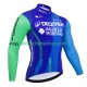Maillot Cyclisme Manches Longues equipe pro decathlon ag2r 2025 Hommes