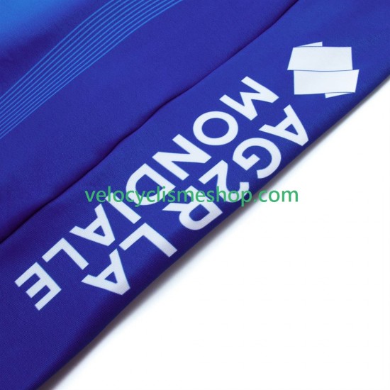 Maillot Cyclisme Manches Longues equipe pro decathlon ag2r 2025 Hommes