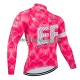 Maillot Cyclisme Manches Longues equipe pro ef education easypost 2025 Hommes