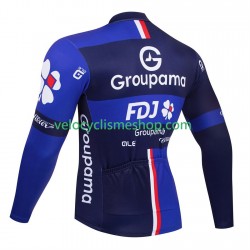 Maillot Cyclisme Manches Longues equipe pro groupama fdj 2025 Hommes