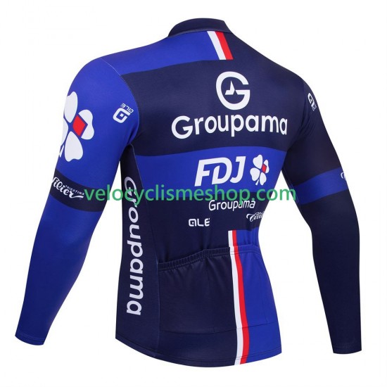 Maillot Cyclisme Manches Longues equipe pro groupama fdj 2025 Hommes