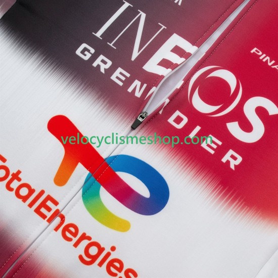 Maillot Cyclisme Manches Longues equipe pro ineos totalenergies tour de france 2025 Hommes