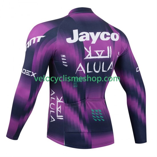 Maillot Cyclisme Manches Longues equipe pro jayco alula 2025 Hommes