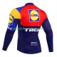 Maillot Cyclisme Manches Longues equipe pro lidl trek 2025 Hommes