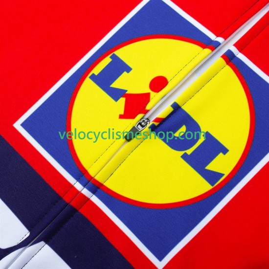 Maillot Cyclisme Manches Longues equipe pro lidl trek 2025 Hommes