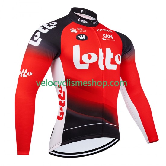 Maillot Cyclisme Manches Longues equipe pro lotto 2025 Hommes