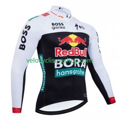Maillot Cyclisme Manches Longues equipe pro red bull bora hansgrohe 2025 Hommes
