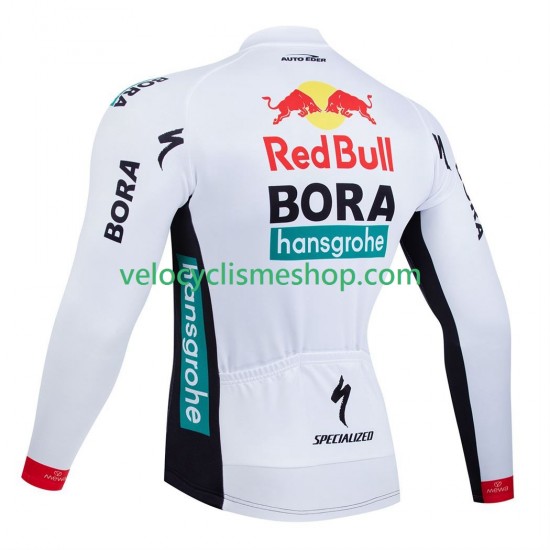 Maillot Cyclisme Manches Longues equipe pro red bull bora hansgrohe 2025 Hommes