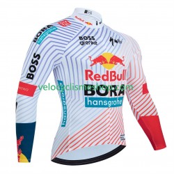 Maillot Cyclisme Manches Longues equipe pro red bull bora hansgrohe tour de france 2025 Hommes