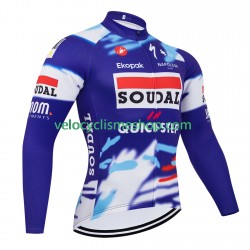 Maillot Cyclisme Manches Longues equipe pro soudal quick step 2025 Hommes