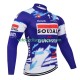 Maillot Cyclisme Manches Longues equipe pro soudal quick step 2025 Hommes