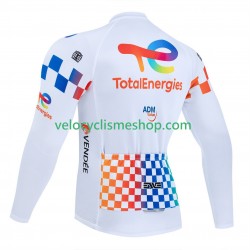 Maillot Cyclisme Manches Longues equipe pro totalenergies tour de france 2025 Hommes