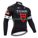 Maillot Cyclisme Manches Longues equipe pro tudor 2025 Hommes