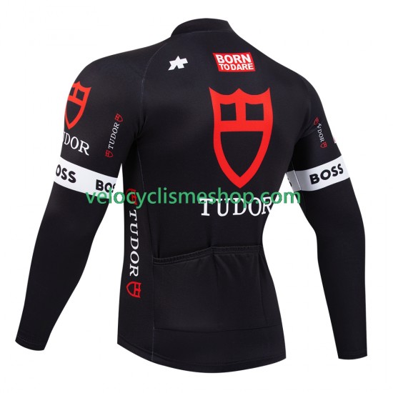 Maillot Cyclisme Manches Longues equipe pro tudor 2025 Hommes