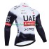 Maillot Cyclisme Manches Longues equipe pro uae team emirates 2025 Hommes