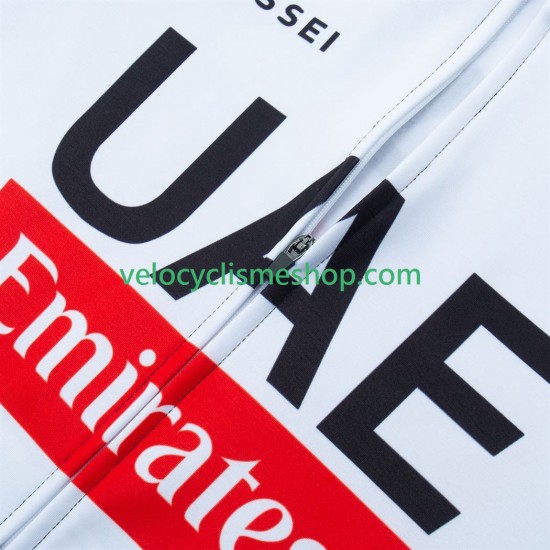 Maillot Cyclisme Manches Longues equipe pro uae team emirates 2025 Hommes