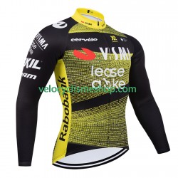 Maillot Cyclisme Manches Longues equipe pro visma lease a bike tour de france 2025 Hommes