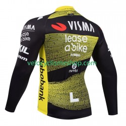 Maillot Cyclisme Manches Longues equipe pro visma lease a bike tour de france 2025 Hommes