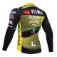 Maillot Cyclisme Manches Longues equipe pro visma lease a bike tour de france 2025 Hommes